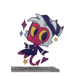 Helluva Boss Moxxie Acrylic Standee — Official Shark Robot — Rare  - V